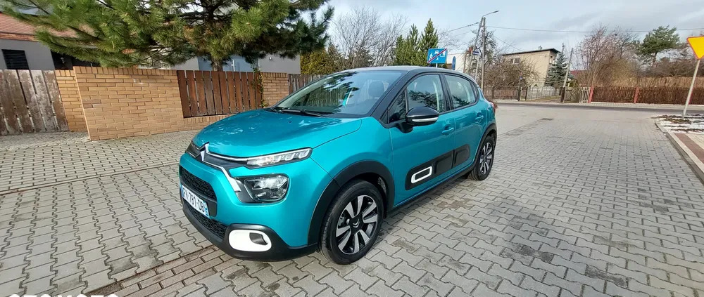 citroen Citroen C3 cena 57000 przebieg: 32000, rok produkcji 2020 z Zabrze